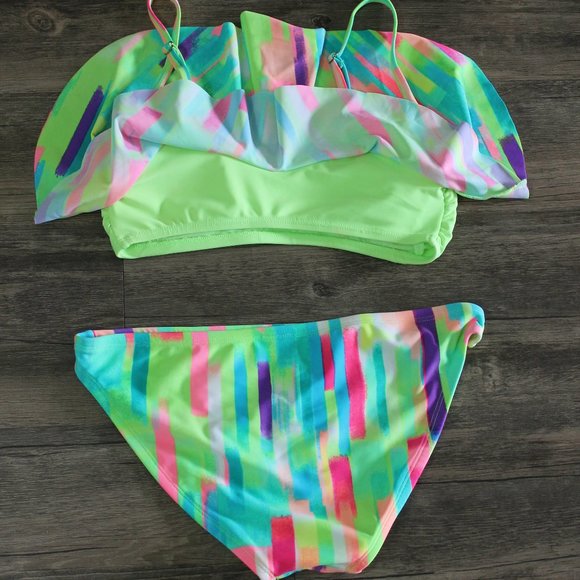 Xhilaration Tie-Dye Bikini Bathing Suit - Picture 3 of 3